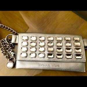 Michael Kors Gold Studded Bag